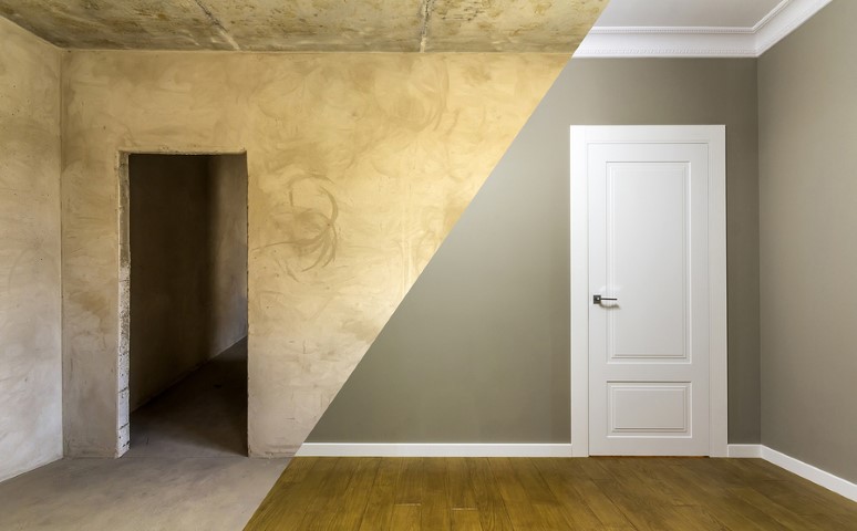 toevoegen Door Open Deuren en muren in dezelfde kleur zorgt voor rust | BP Decor